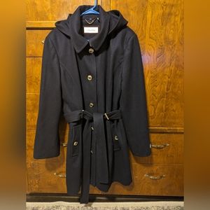 Calvin Klein Winter coat XXL Dark Navy (looks Black in the pics but it's not)